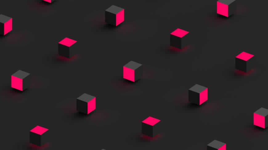 3D 立方体高清壁纸图片 5120x2880