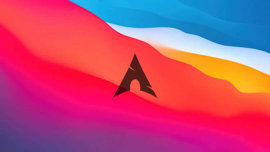 Arch Linux系统 彩色 背景高清壁纸图片 3840x2160
