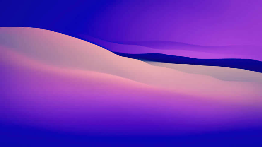 macOS Big Sur 蓝紫色渐变背景高清壁纸图片 5120x2880