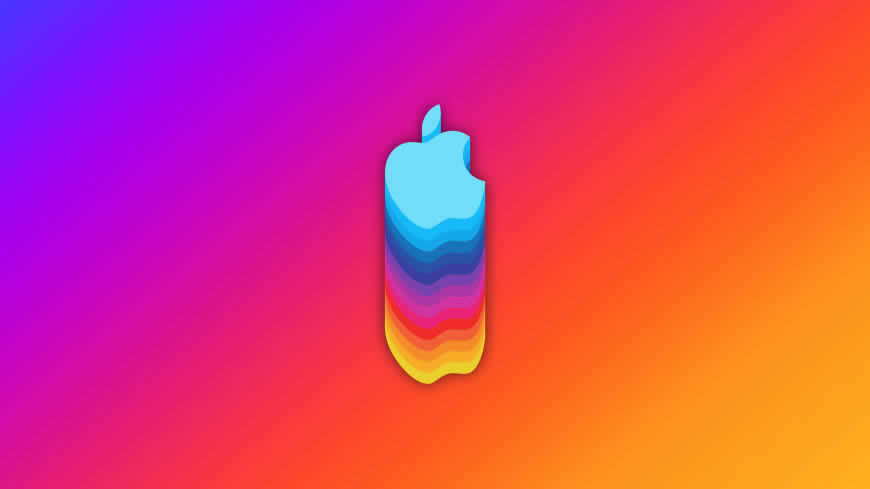 Apple Logo高清壁纸图片 7680x4320