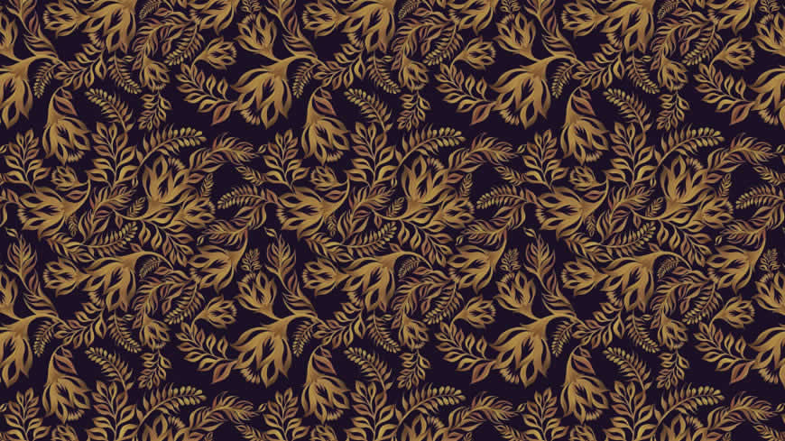植物叶子图案高清壁纸图片 2560x1440
