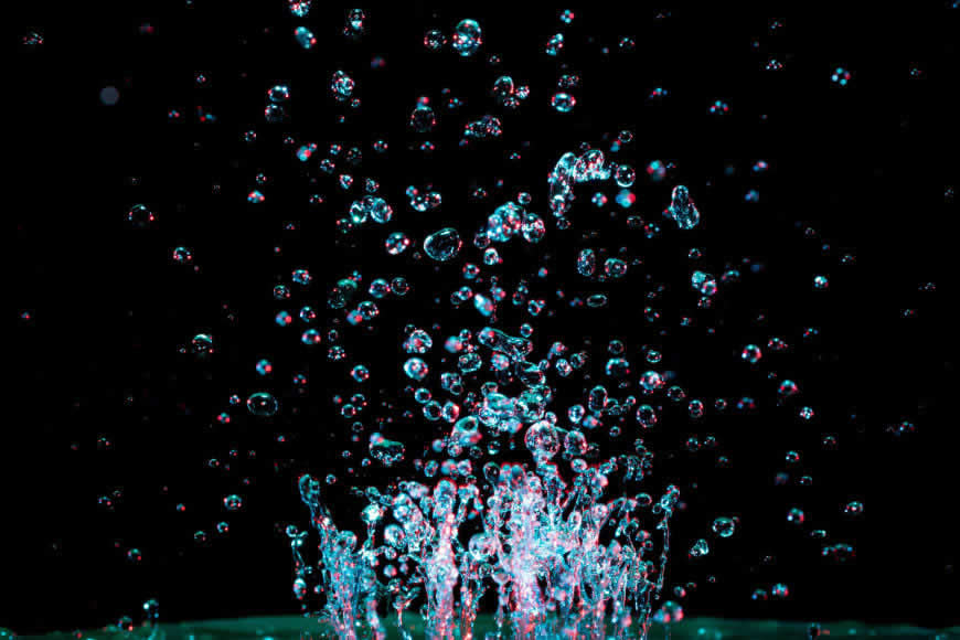 水中的气泡高清壁纸图片 3000x2000