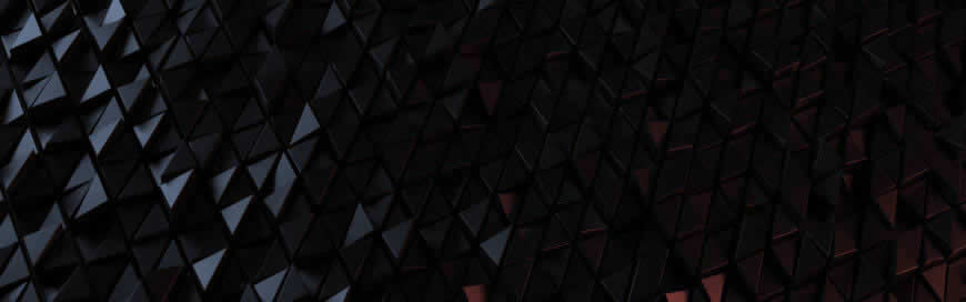 黑色3D三角形背景高清壁纸图片 3840x1200