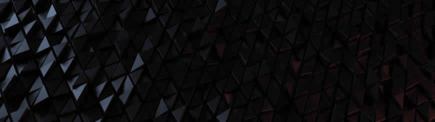 黑色3D三角形背景高清壁纸图片 3840x1080