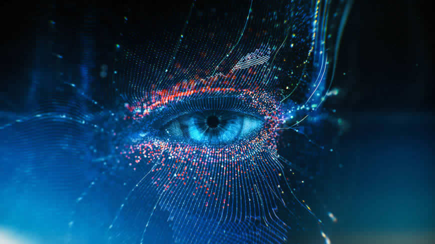 抽象眼睛数字艺术高清壁纸图片 1920x1080
