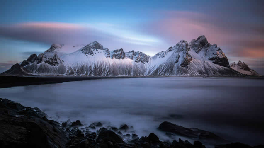 冰岛西角山高清壁纸图片 3840x2160