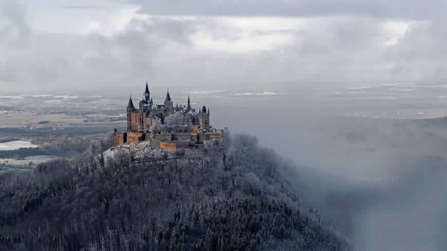 德国霍亨索伦城堡高清壁纸图片 1920x1080