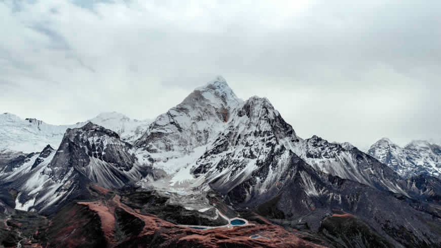 雪山高清壁纸图片 5120x2880