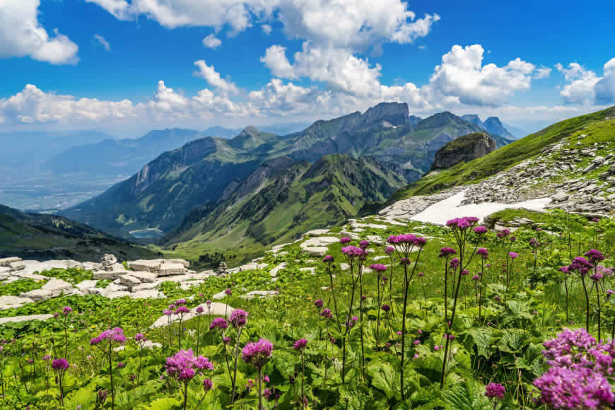 瑞士休菲尔斯滕山风景高清壁纸图片 3000x2000