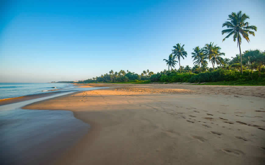 斯里兰卡本托塔海滩高清壁纸图片 3840x2400