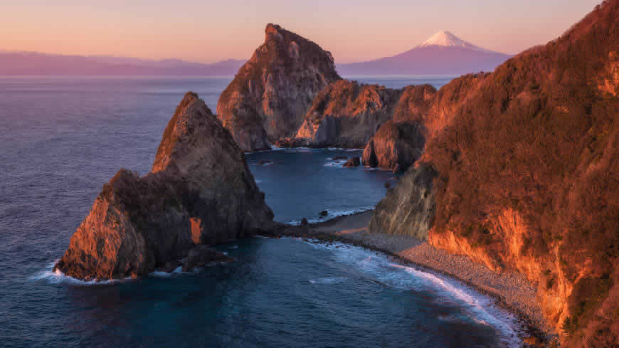 日本富士山风景高清壁纸图片 7680x4320