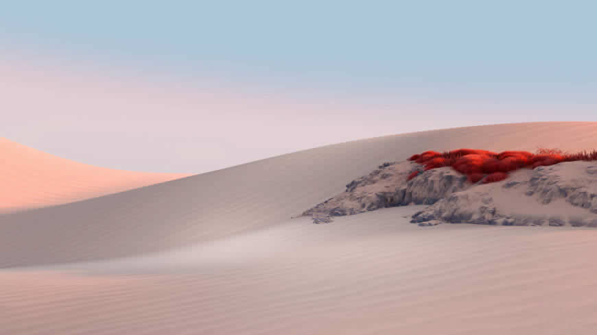 Microsoft Surface沙漠风景高清壁纸图片 3840x2160