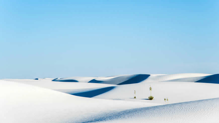 白色沙漠高清壁纸图片 5120x2880