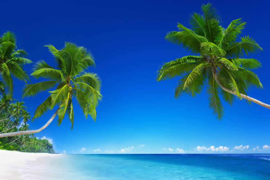 美丽的热带海滩风景高清壁纸图片 3000x2000