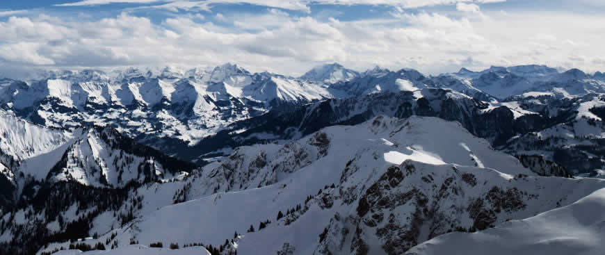 阿尔卑斯山脉高清壁纸图片 2560x1080