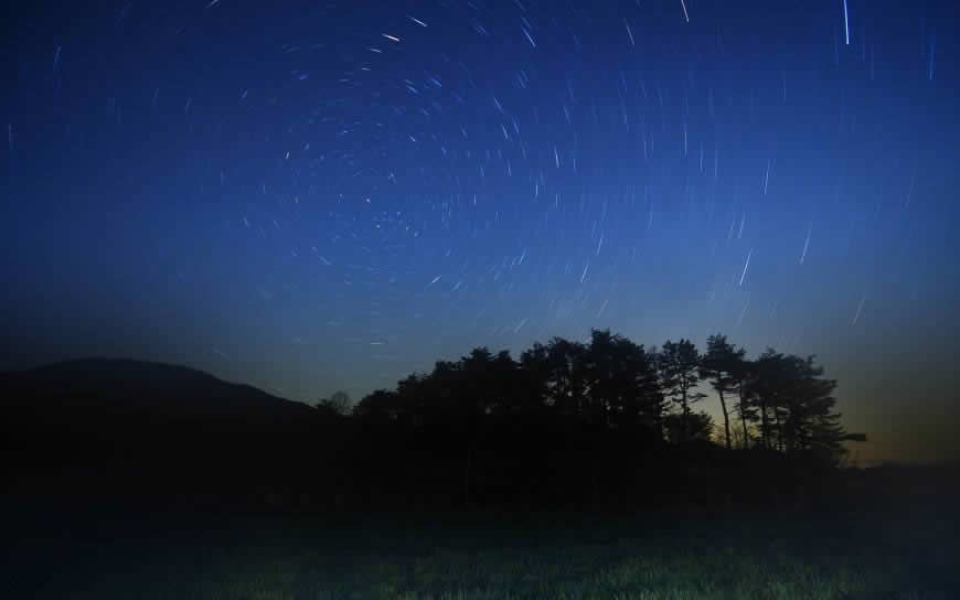 夜晚星空高清壁纸图片 1920x1200