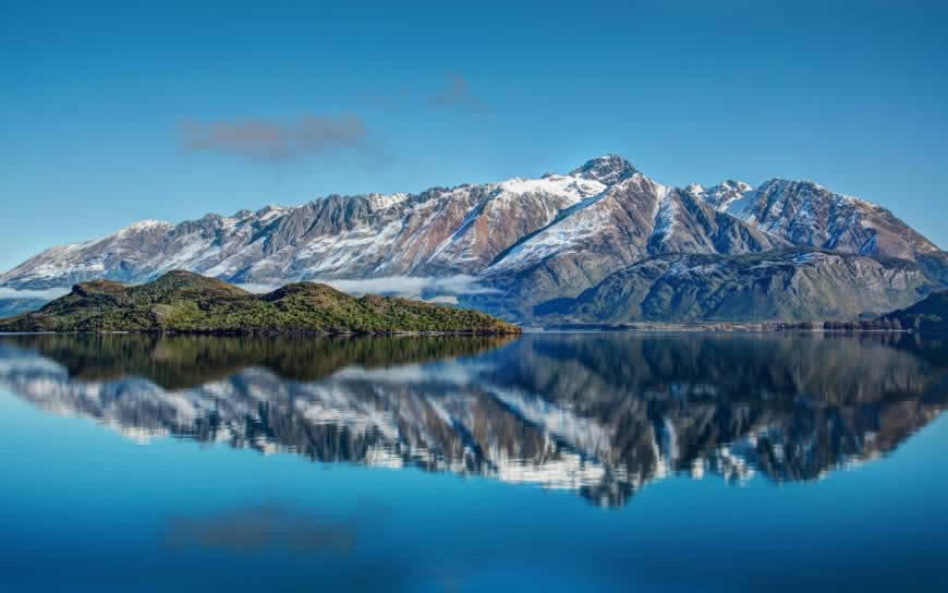 美丽的新西兰山河风景高清壁纸图片 2560x1600