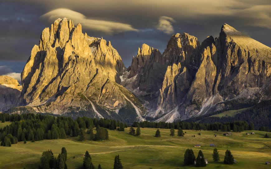 意大利高山风景高清壁纸图片 1920x1200