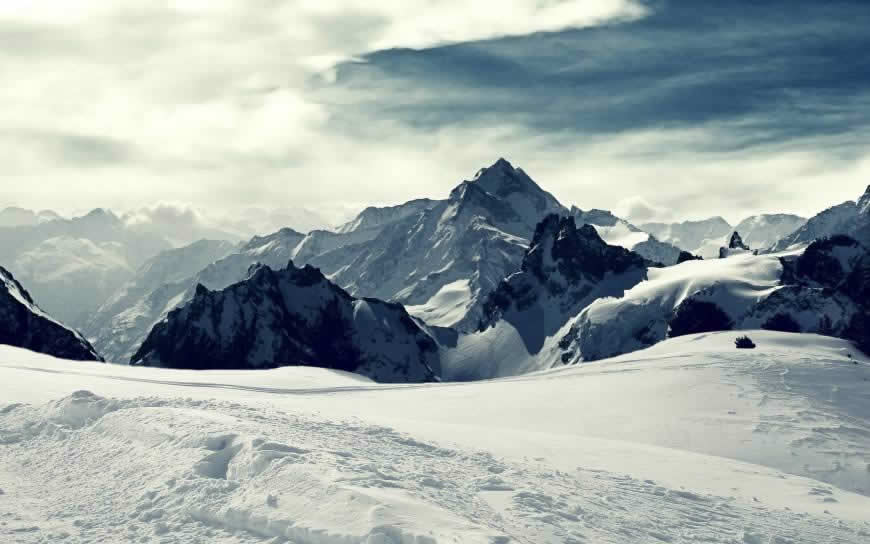 雪山风景高清壁纸图片 2560x1600