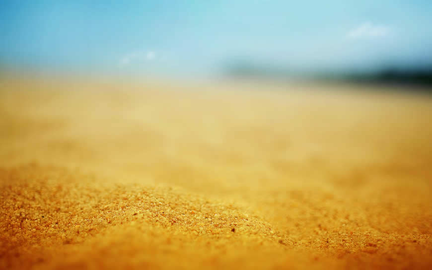 海边的沙滩高清壁纸图片 2560x1600