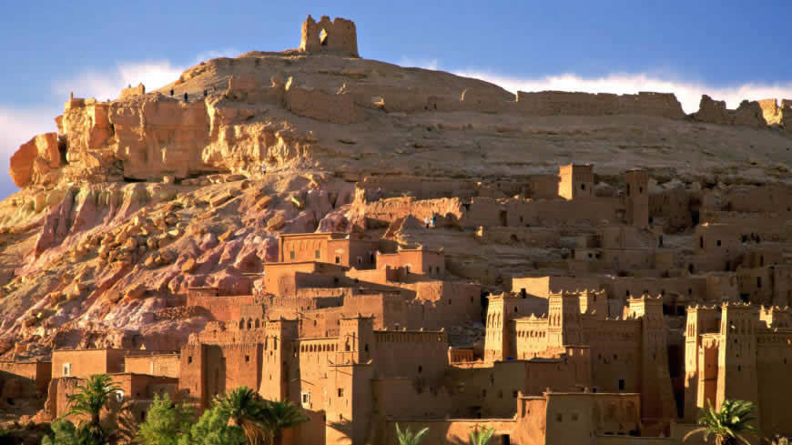 非洲人文风景 摩洛哥的马拉喀什高清壁纸图片 1920x1080