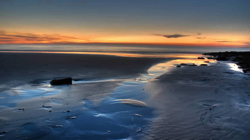 海上日出风景高清壁纸图片 1920x1080