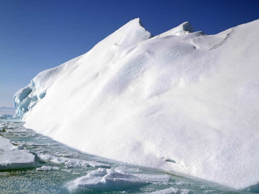 极地冰山风景高清壁纸图片 1600x1200
