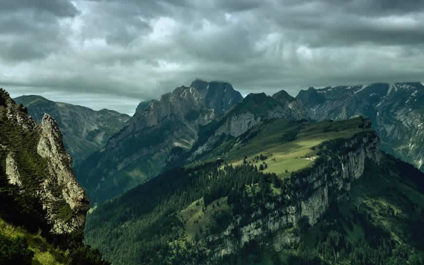 壮丽自然山川风光高清壁纸图片 1280x800