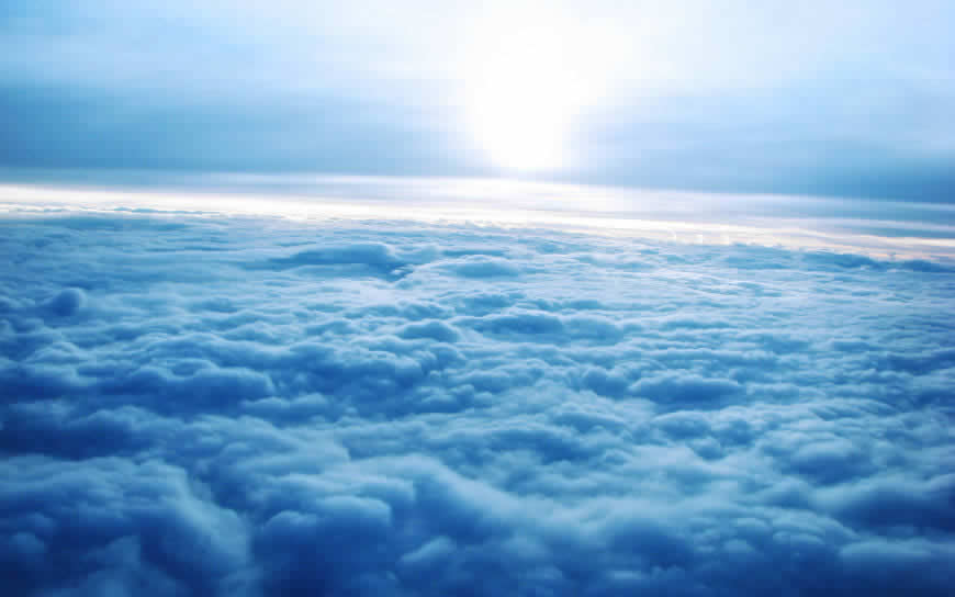 天空中的云海高清壁纸图片 2560x1600