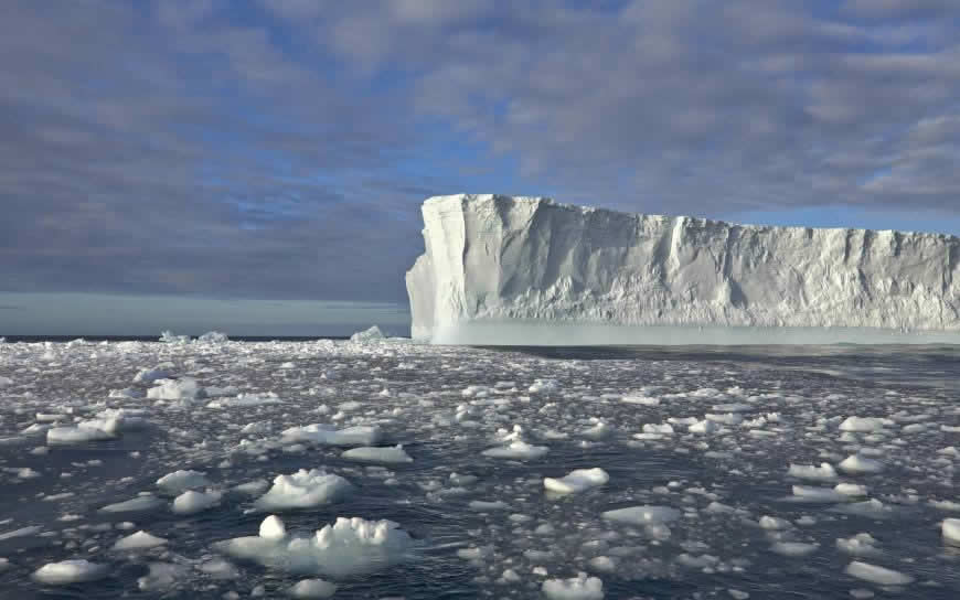 海上冰川高清壁纸图片 1920x1200