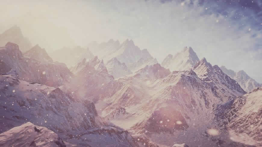 雪山风景高清壁纸图片 1920x1080