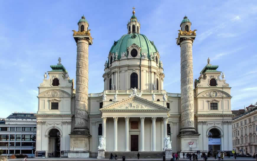 奥地利首都维也纳风景高清壁纸图片  2560x1600