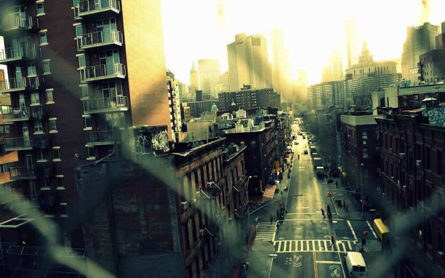 纽约建筑风景高清壁纸图片 1920x1200