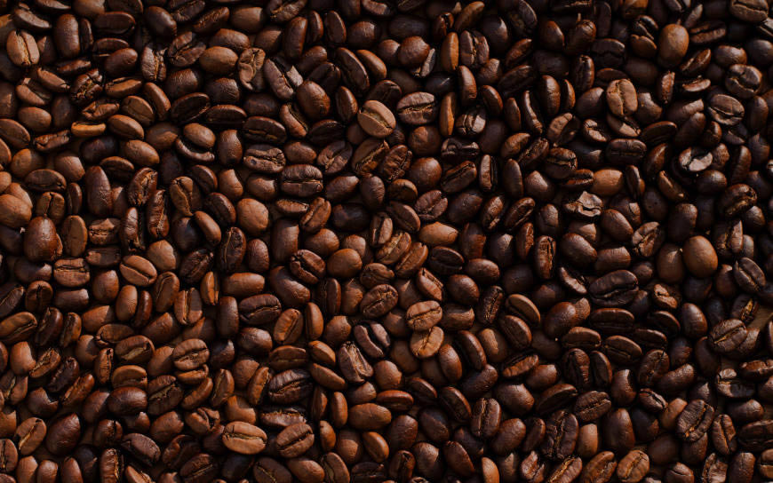 咖啡豆高清壁纸图片 3840x2400