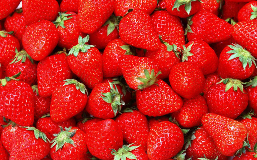 鲜红的草莓高清壁纸图片 2880x1800