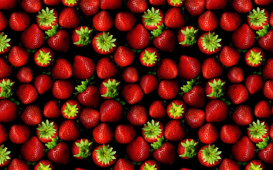 草莓高清壁纸图片 2560x1600