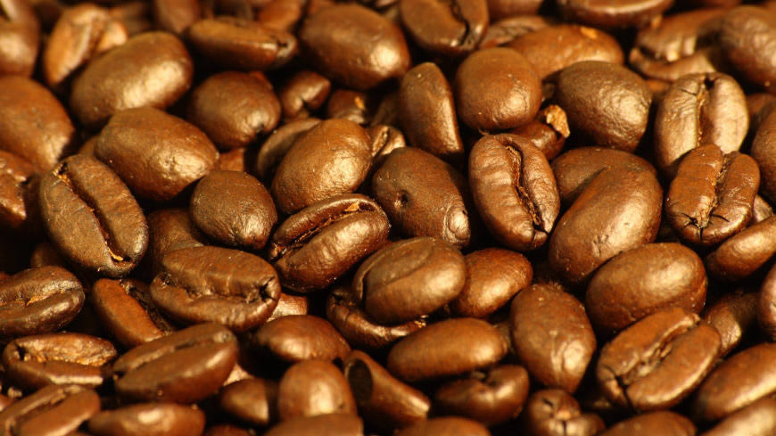 咖啡豆高清壁纸图片 3840x2160