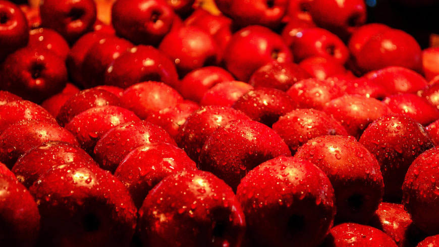 红苹果高清壁纸图片 3840x2160