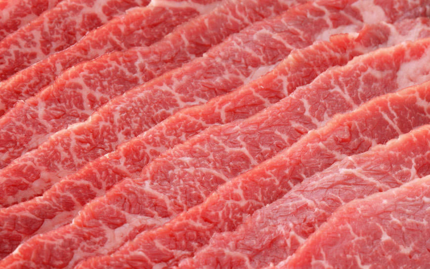 鲜红的肉片高清壁纸图片 1920x1200