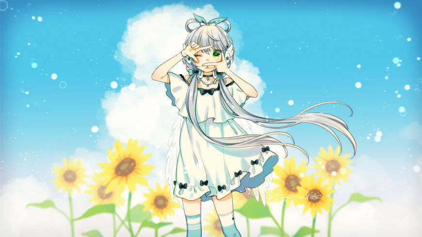Vocaloid高清壁纸图片 2560x1440