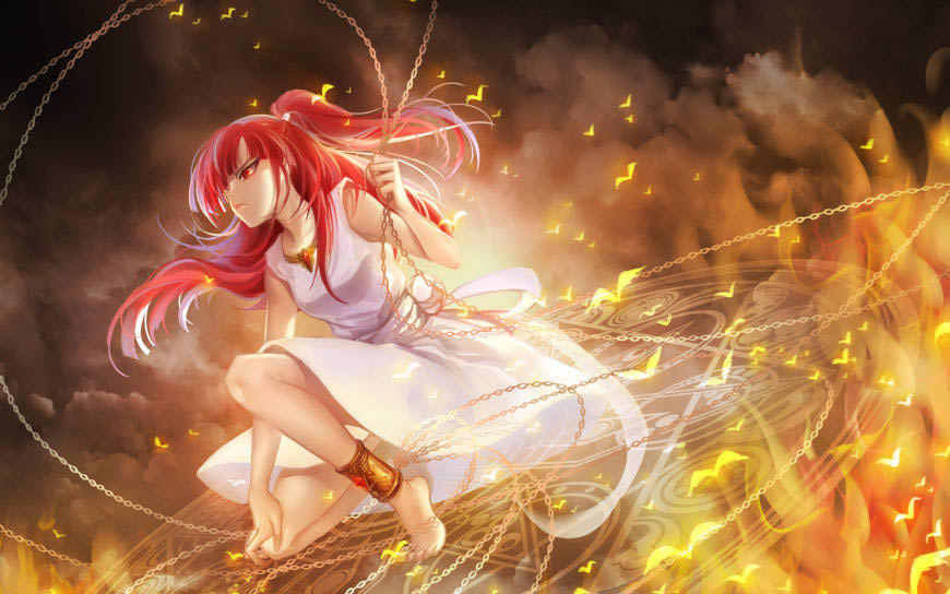 魔笛MAGI:摩尔迦娜高清壁纸图片 1920x1200
