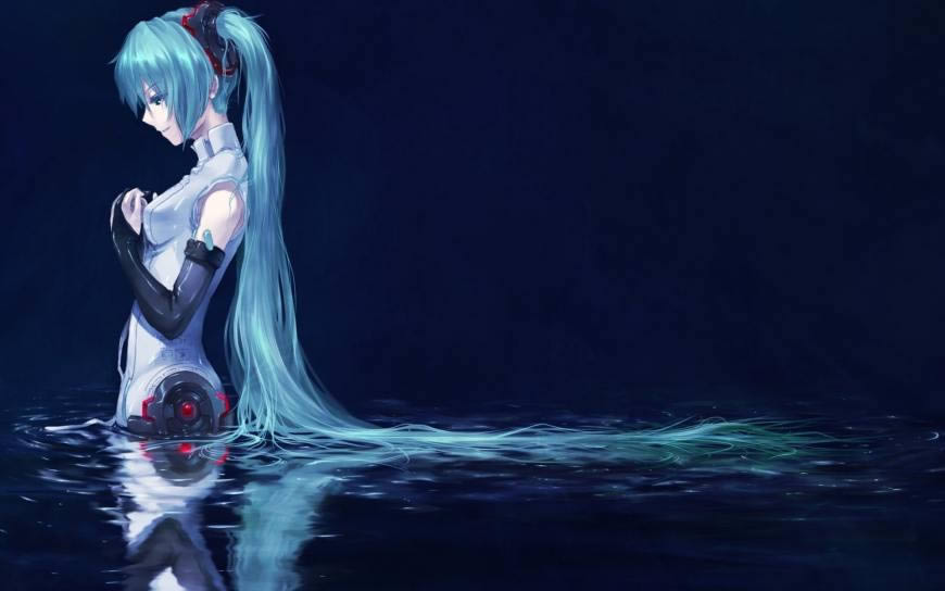 初音未来高清壁纸图片 1920x1200