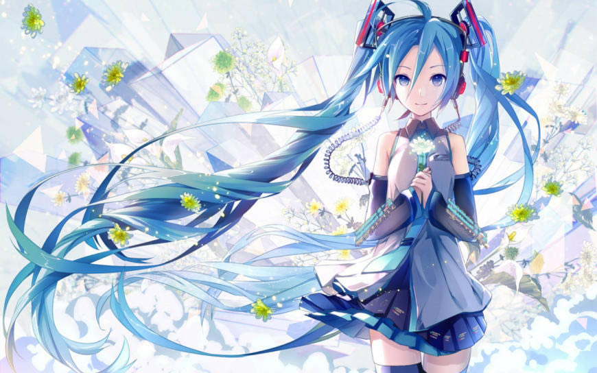 初音未来高清壁纸图片 1440x900