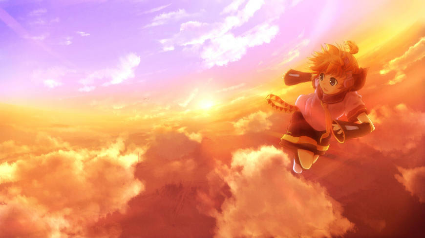V家 镜音连高清壁纸图片 3200x1800