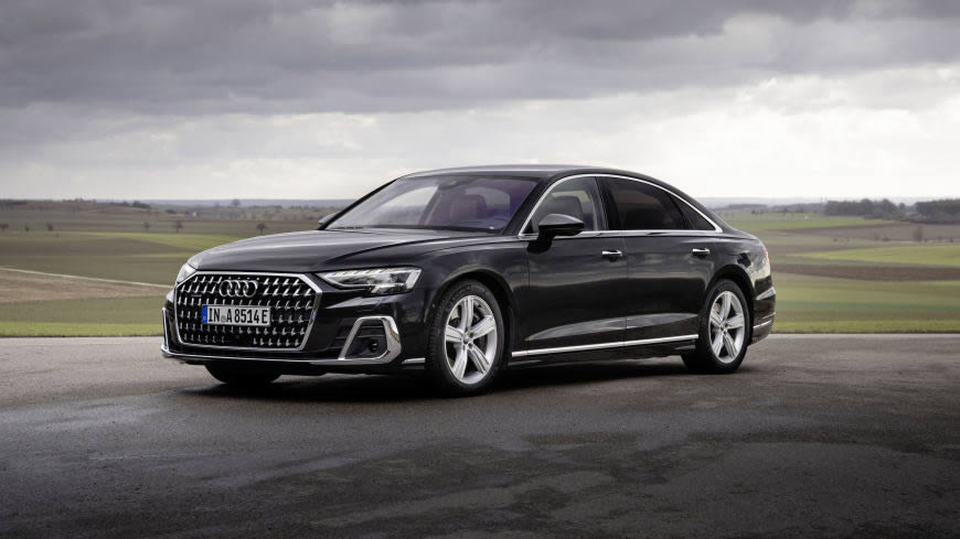 2022款奥迪A8L 60 TFSI e quattro高清壁纸图片 5120x2880