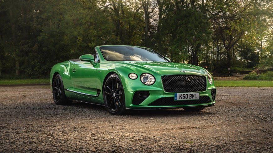 宾利欧陆GT V8 Convertible高清壁纸图片 5120x2880