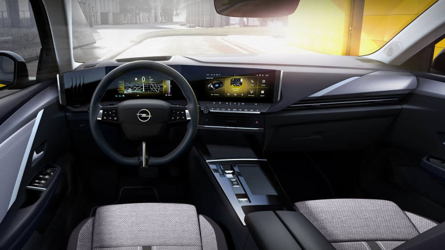 2021款黄色欧宝雅特Hybrid Ultimate驾驶室高清壁纸图片 5120x2880