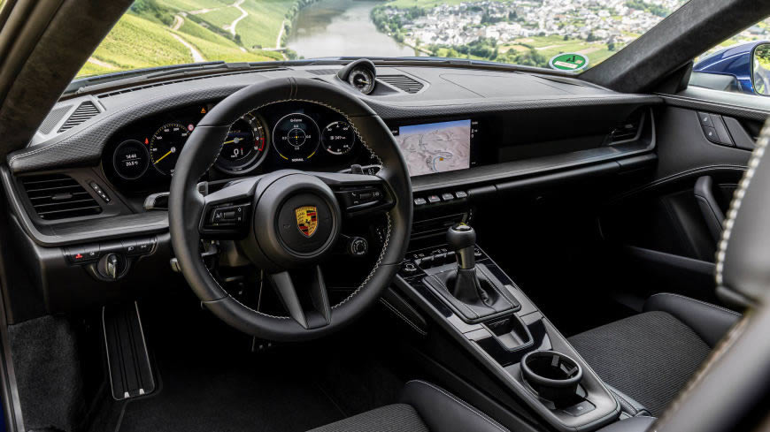 2021款保时捷911 GT3 Touring驾驶室高清壁纸图片 5120x2880