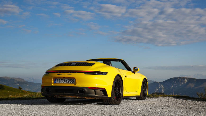 2021款保时捷911 Carrera GTS Cabriolet高清壁纸图片 5120x2880