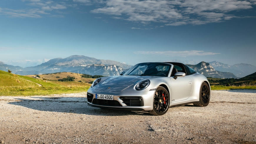 2021款保时捷911 Targa 4 GTS高清壁纸图片 3840x2160